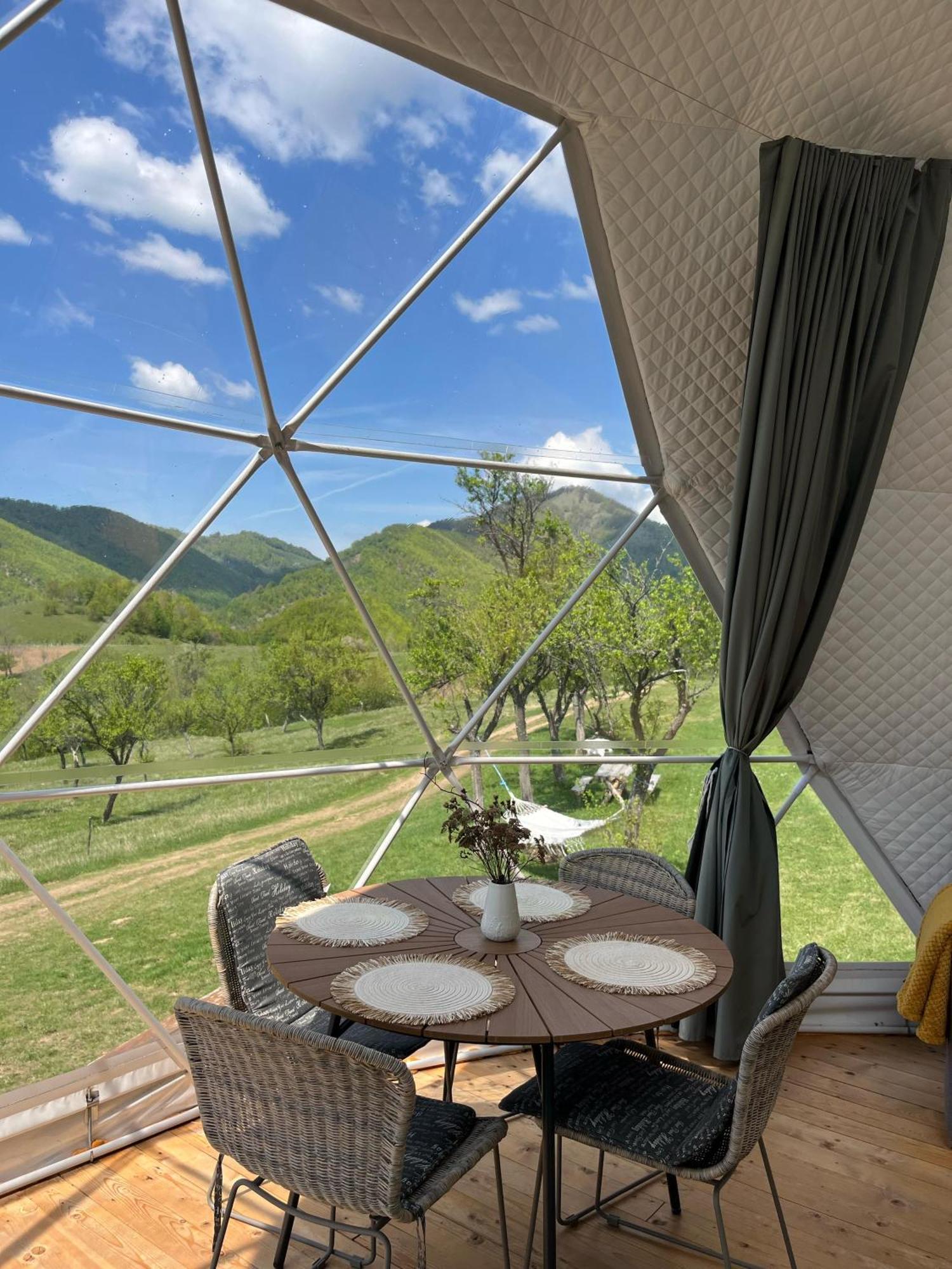 Tranquil Dome - Manta'S Retreat Glamping Cornereva Hotel Ngoại thất bức ảnh